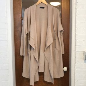 HATCH Collection Airplane Cardigan, Wheat, O/S